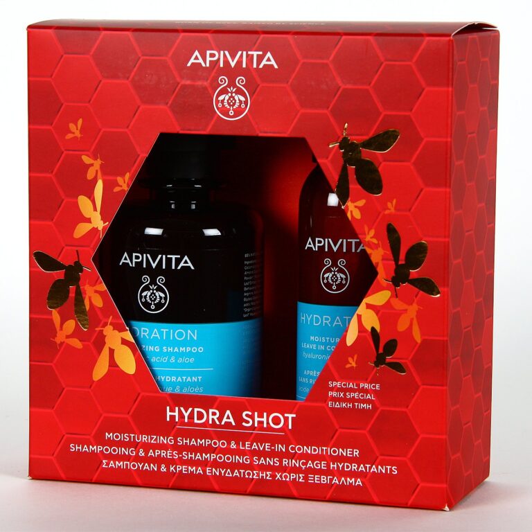 Apivita Pack Champú Hydration y acondicionador con ácido hialurónico