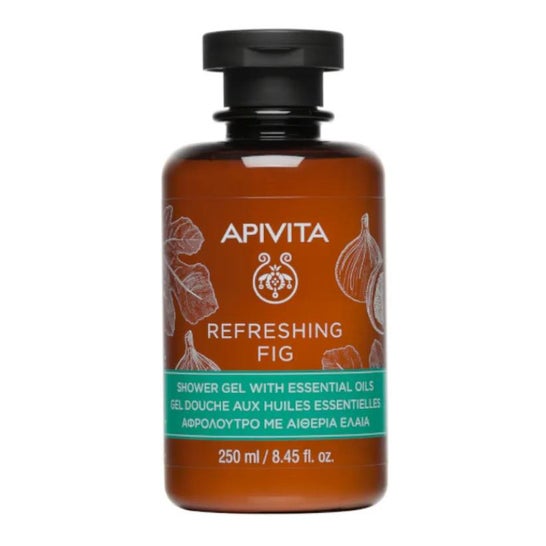 Apivita Refreshing Fig Gel de Baño 250ml con extracto de higo