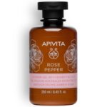 Apivita Rose Pepper Gel de Baño 250ml con rosa y pimienta negra