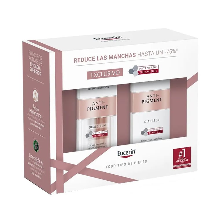 Eucerin Pack Anti-Pigment Dual Serum Crema Día