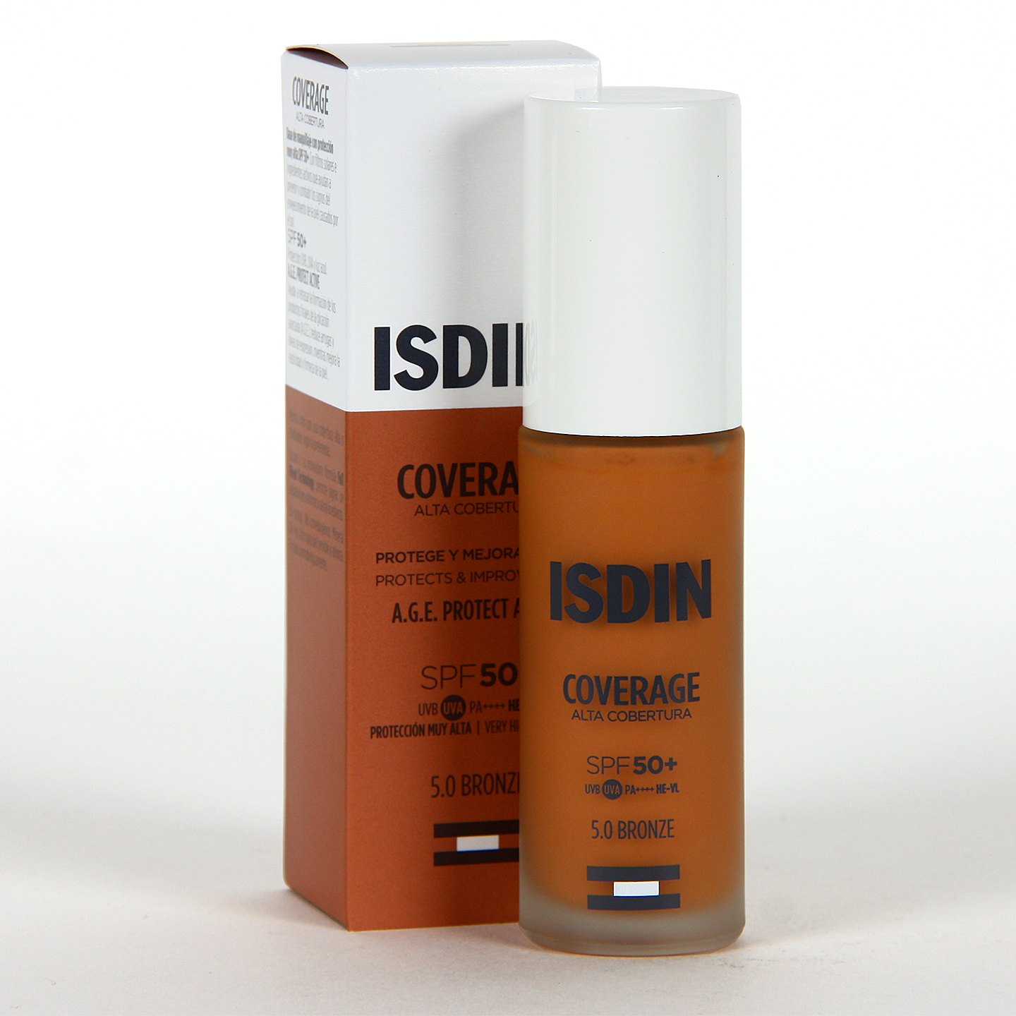 Isdin Coverage SPF50 Bronze Maquillaje 30g Isdin Coverage SPF50 Bronze