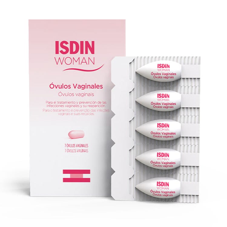 Isdin Woman Óvulos Vaginales 7x2g Caja Isdin Woman Óvulos Vaginales