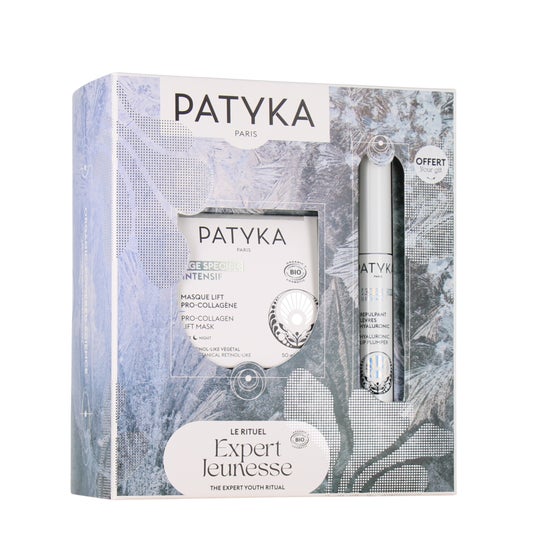 Patyka Cofre Navidad Antiedad mascarilla lift y repulpante de labios