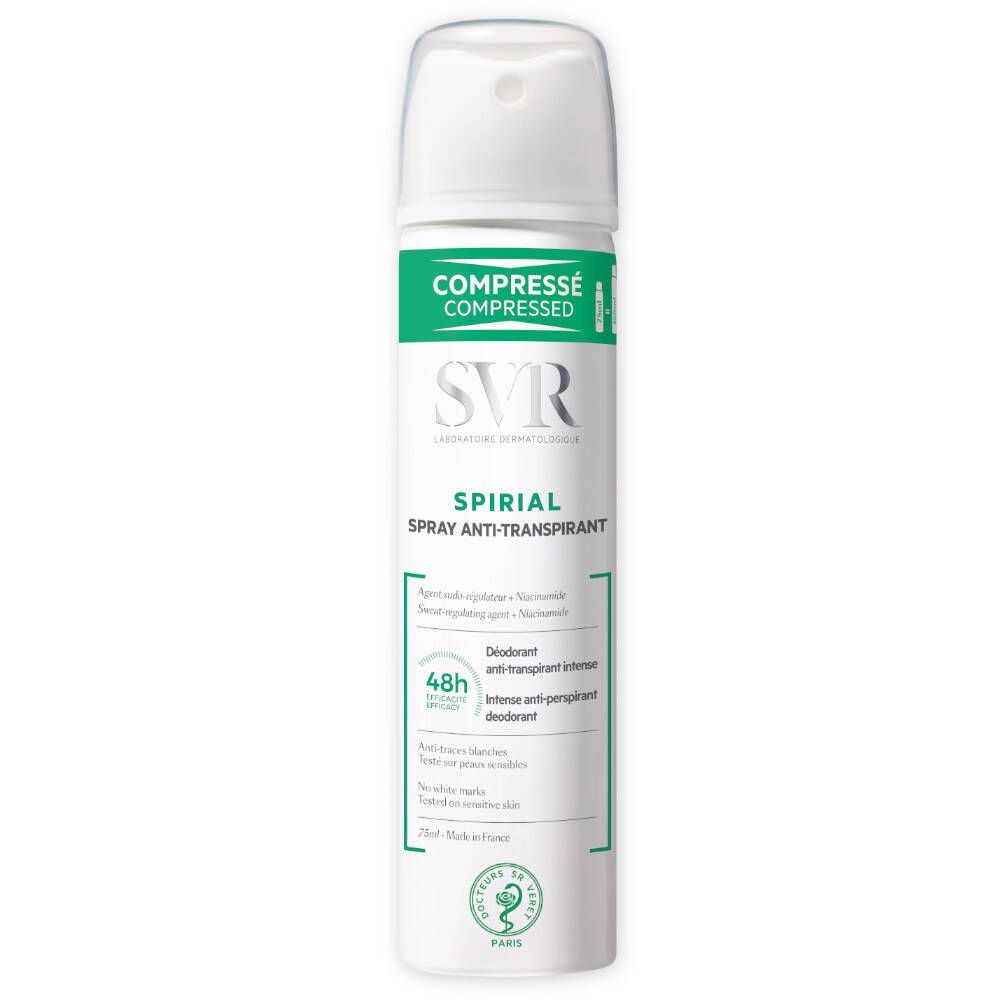 SVR Spirial Spray Antitranspirante control del sudor