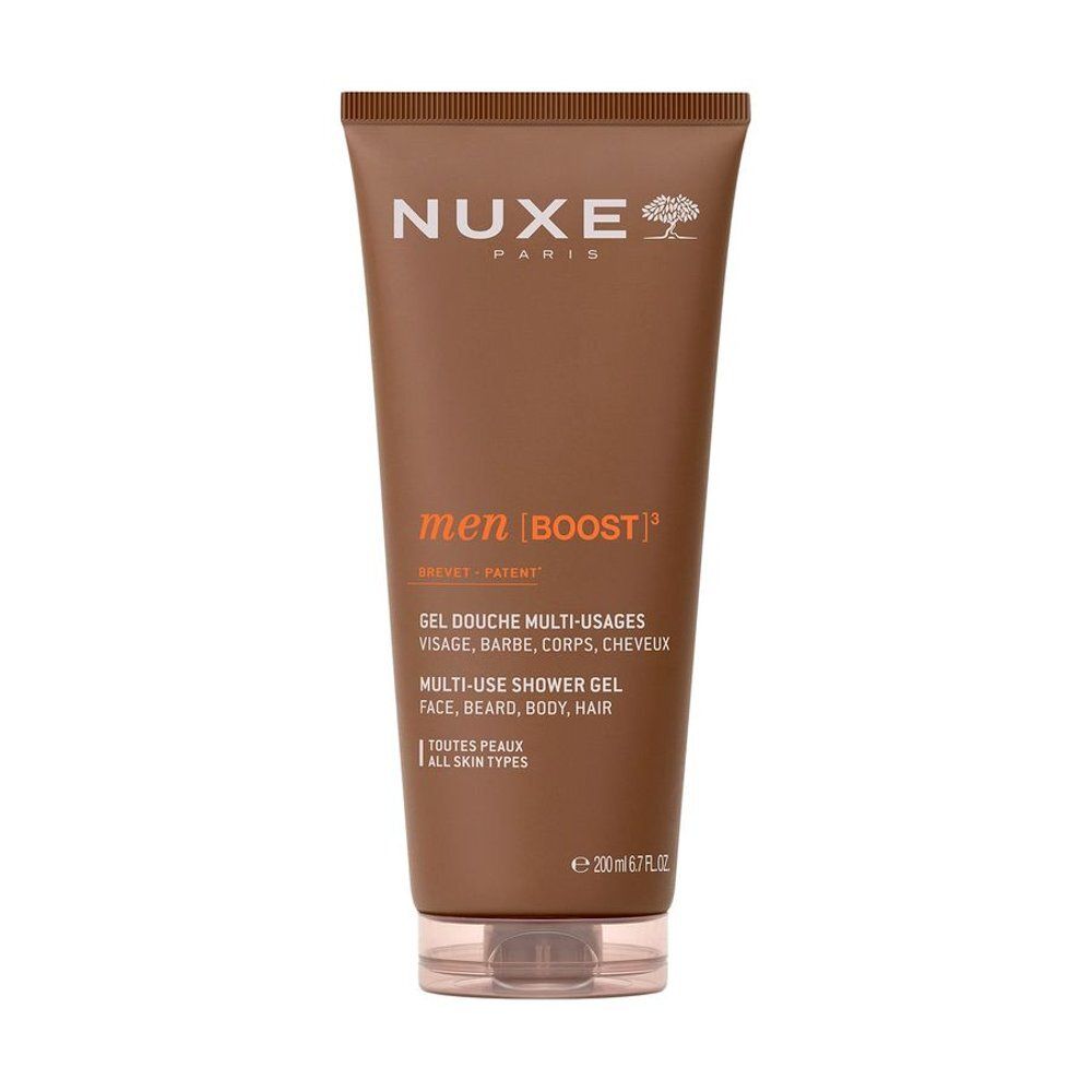 Nuxe Men Boost Gel de Ducha multiusos rostro cuerpo y cabello 200ml Nuxe Men Boost Gel de Ducha multiusos rostro cuerpo y cabello 200ml