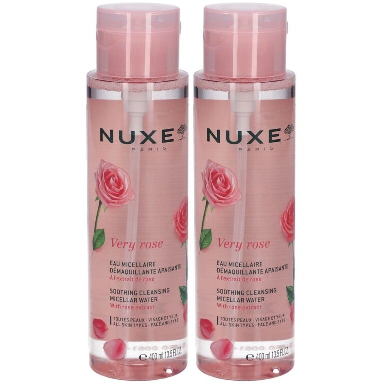 Nuxe Very Rose Agua Micelar Duplo calmante 2x400ml