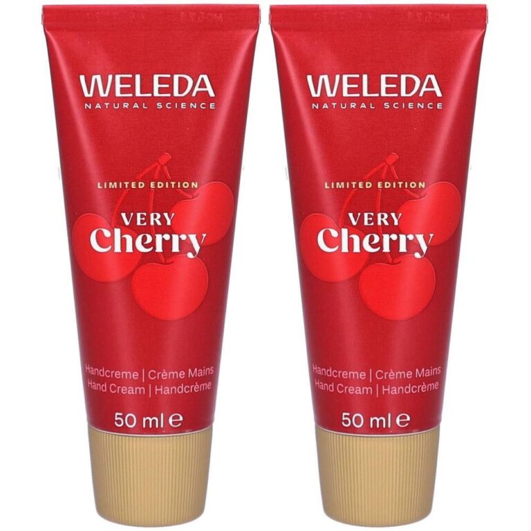 Weleda Cofre Very Cherry Manos y Labios crema de manos y stick labial
