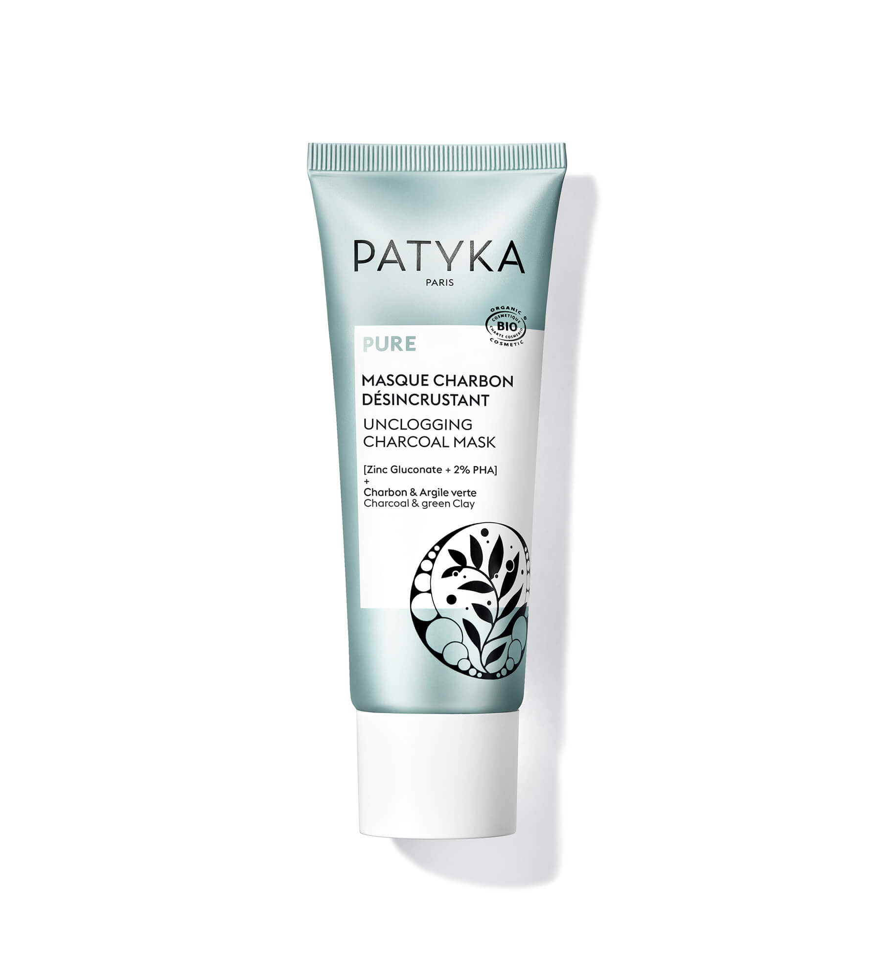 Patyka Masque Charbon Désincrustant Patyka Masque Charbon Désincrustant