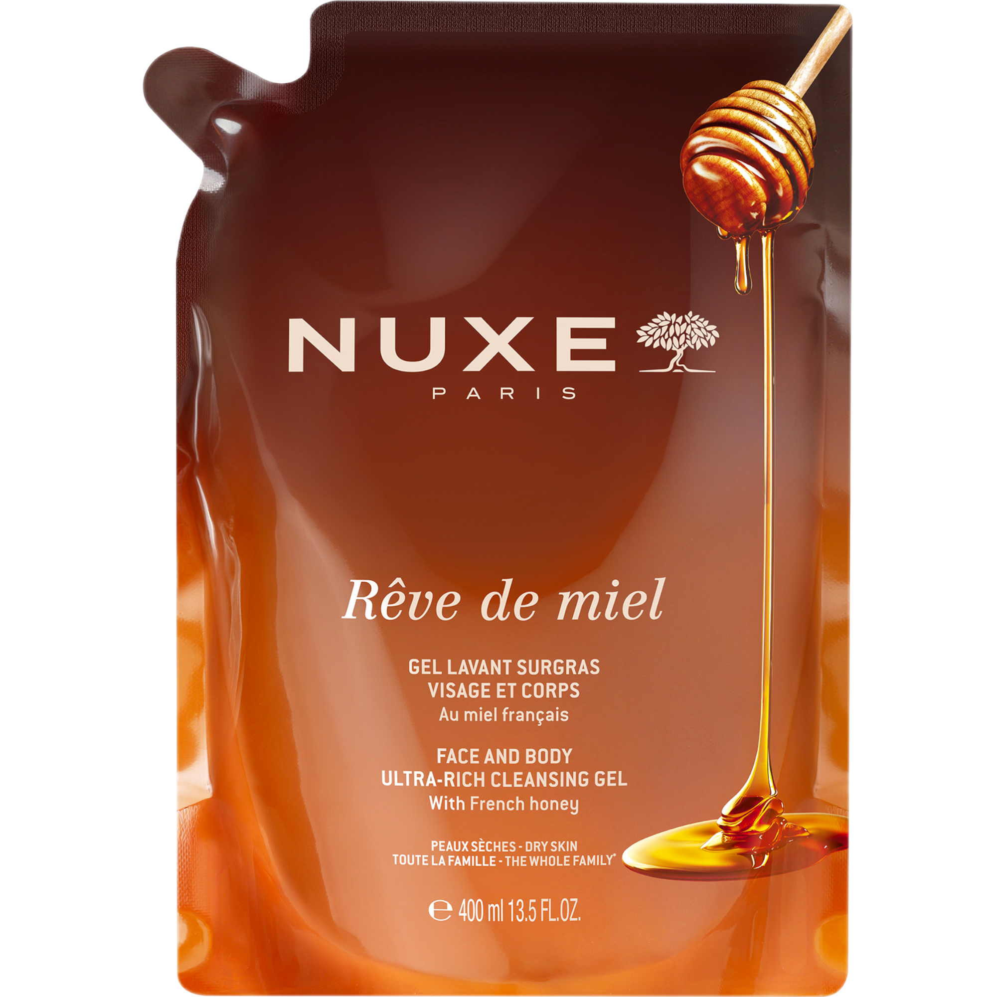Nuxe Rêve de Miel Gel Limpiador Dermatológico con miel Nuxe Rêve de Miel Gel Limpiador Dermatológico con miel