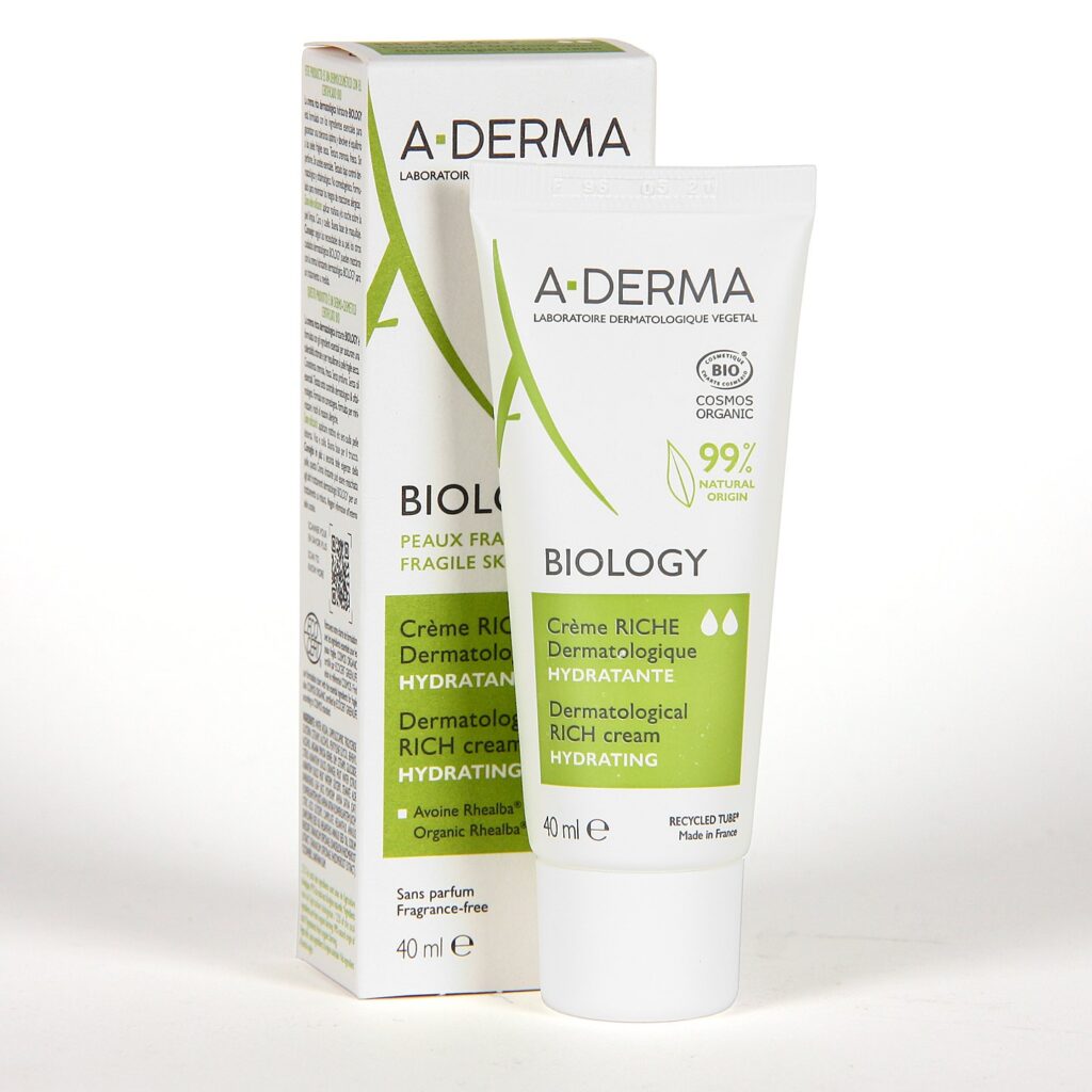 A-Derma Biology Crema Rica dermatológica hidratante 40ml