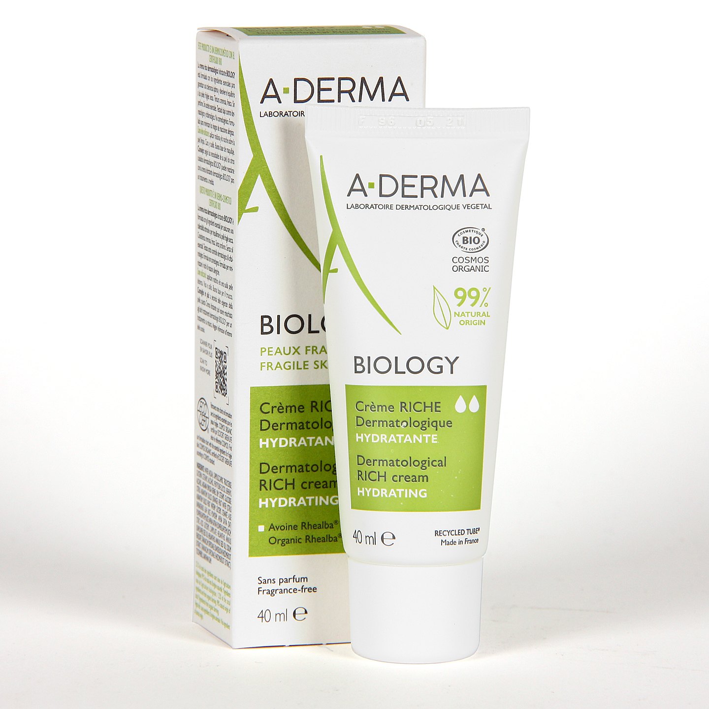 A-Derma Biology Crema Rica dermatológica hidratante 40ml A-Derma Biology Crema Rica dermatológica hidratante 40ml