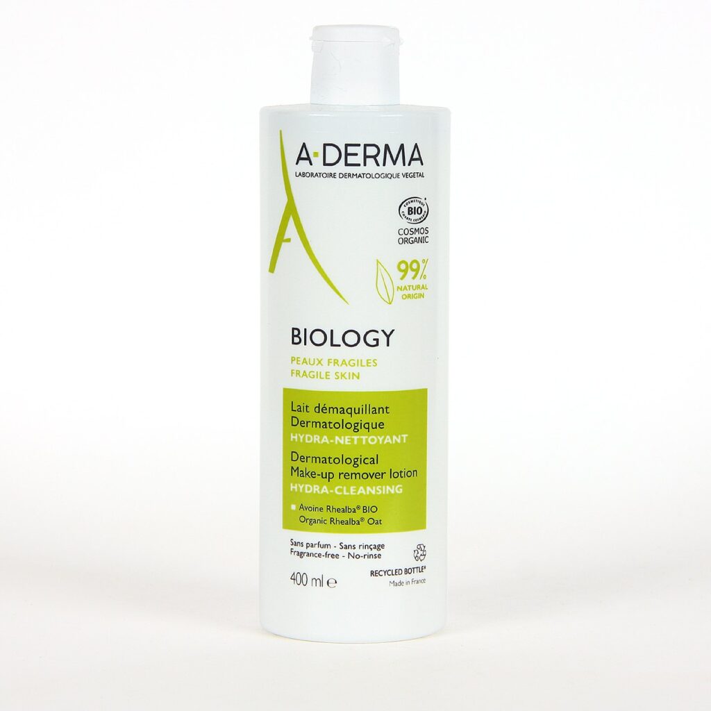 A-Derma Biology Leche Desmaquillante dermatológica 400ml