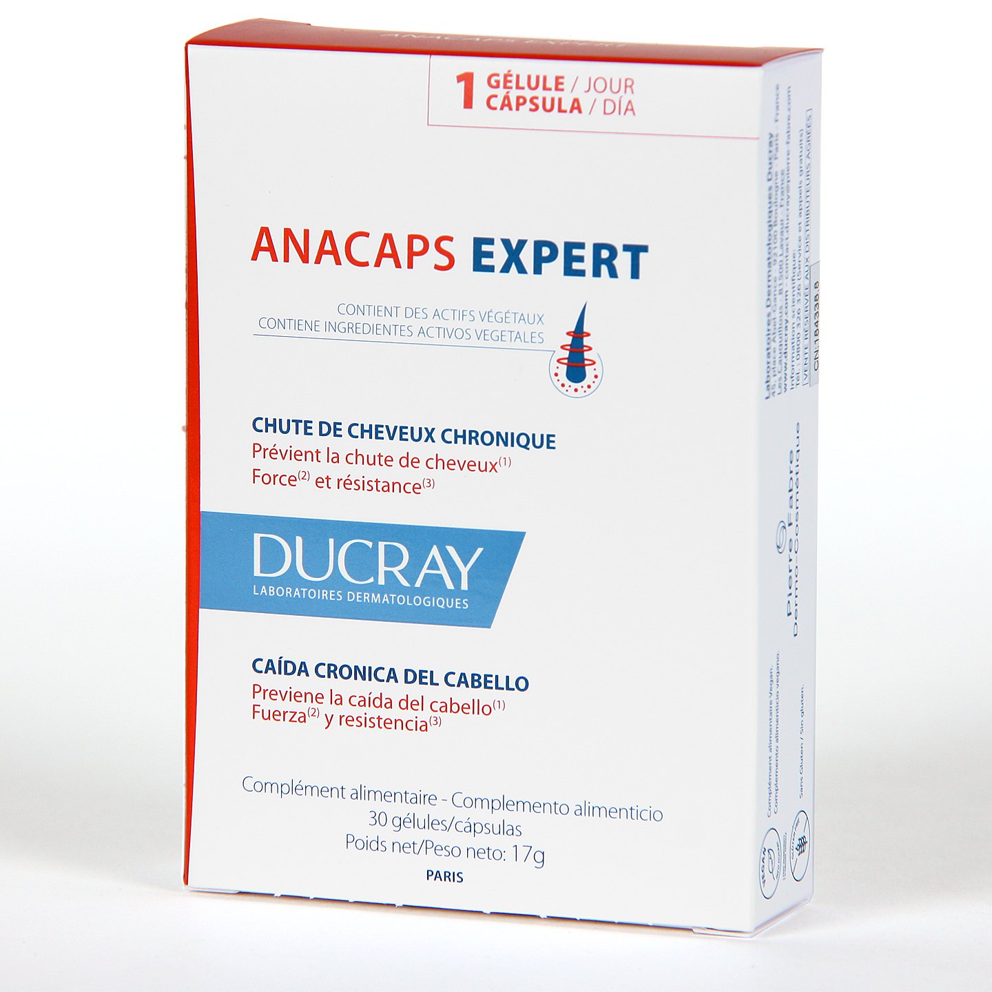 Ducray Anacaps Progressiv cápsulas caída crónica Ducray Anacaps Progressiv cápsulas caída crónica