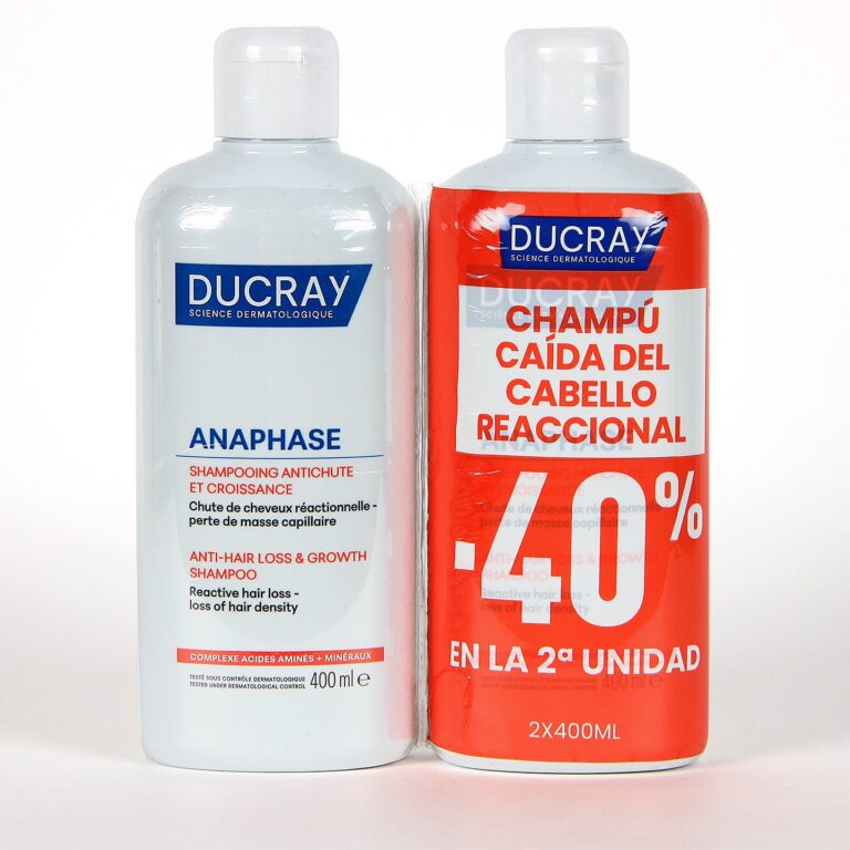 Ducray Anaphase Reactiv Duplo champú anticaída 2x400ml