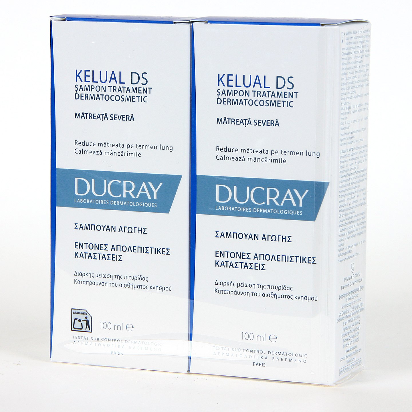Ducray Kelual DS Duplo champú anticaspa 2x100ml Ducray Kelual DS Duplo champú anticaspa 2x100ml