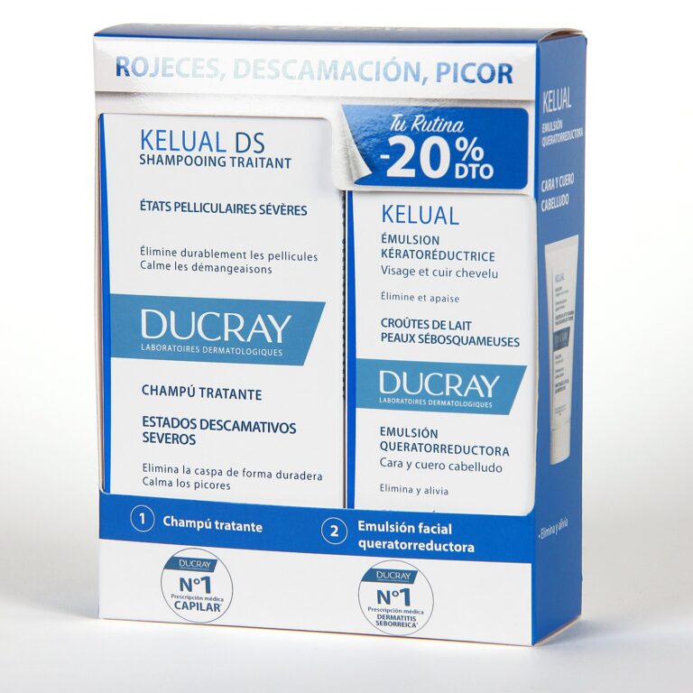 Ducray Kelual DS Pack Emulsión champú y emulsión
