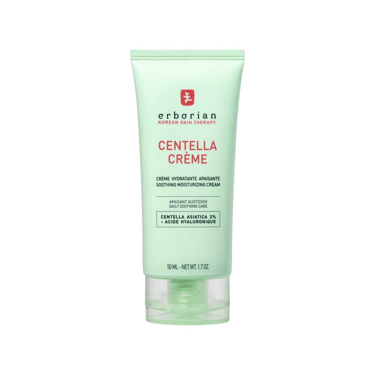 Erborian Centella Crème 50ml crema hidratante antirojeces con Centella Asiática Erborian Centella Crème 50ml crema hidratante antirojeces con Centella Asiática