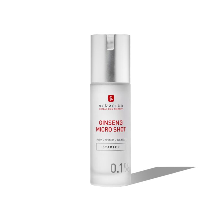 Erborian Ginseng Micro Shot Starter sérum renovador microinfusionado con Ginseng