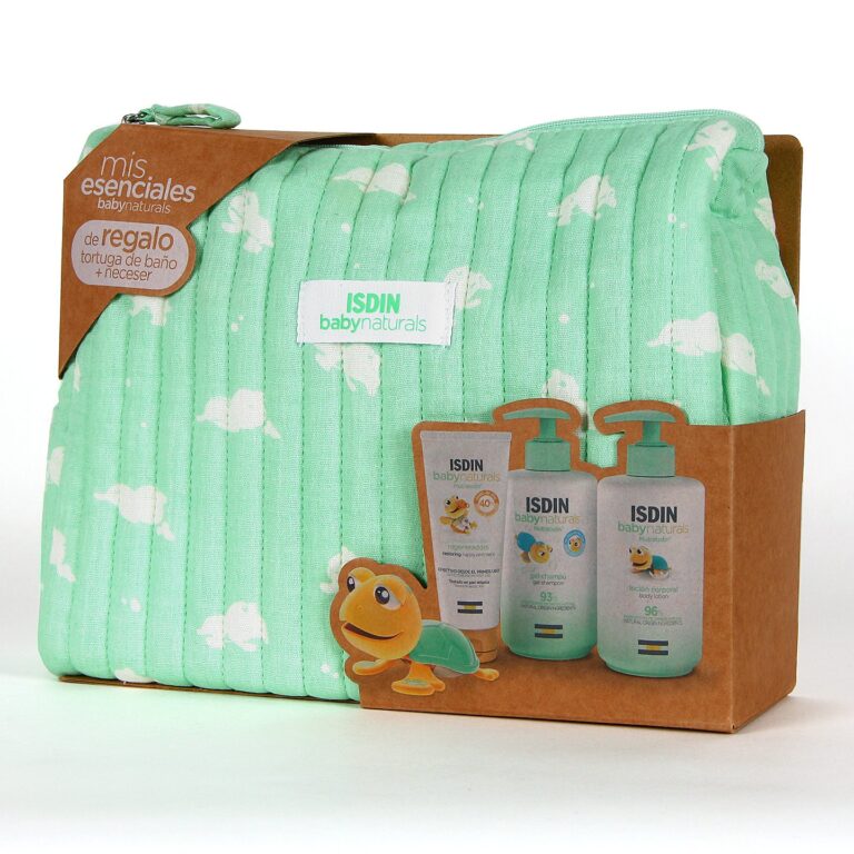 Isdin Babynaturals Neceser con Tortuga locion gel y pomada del panal