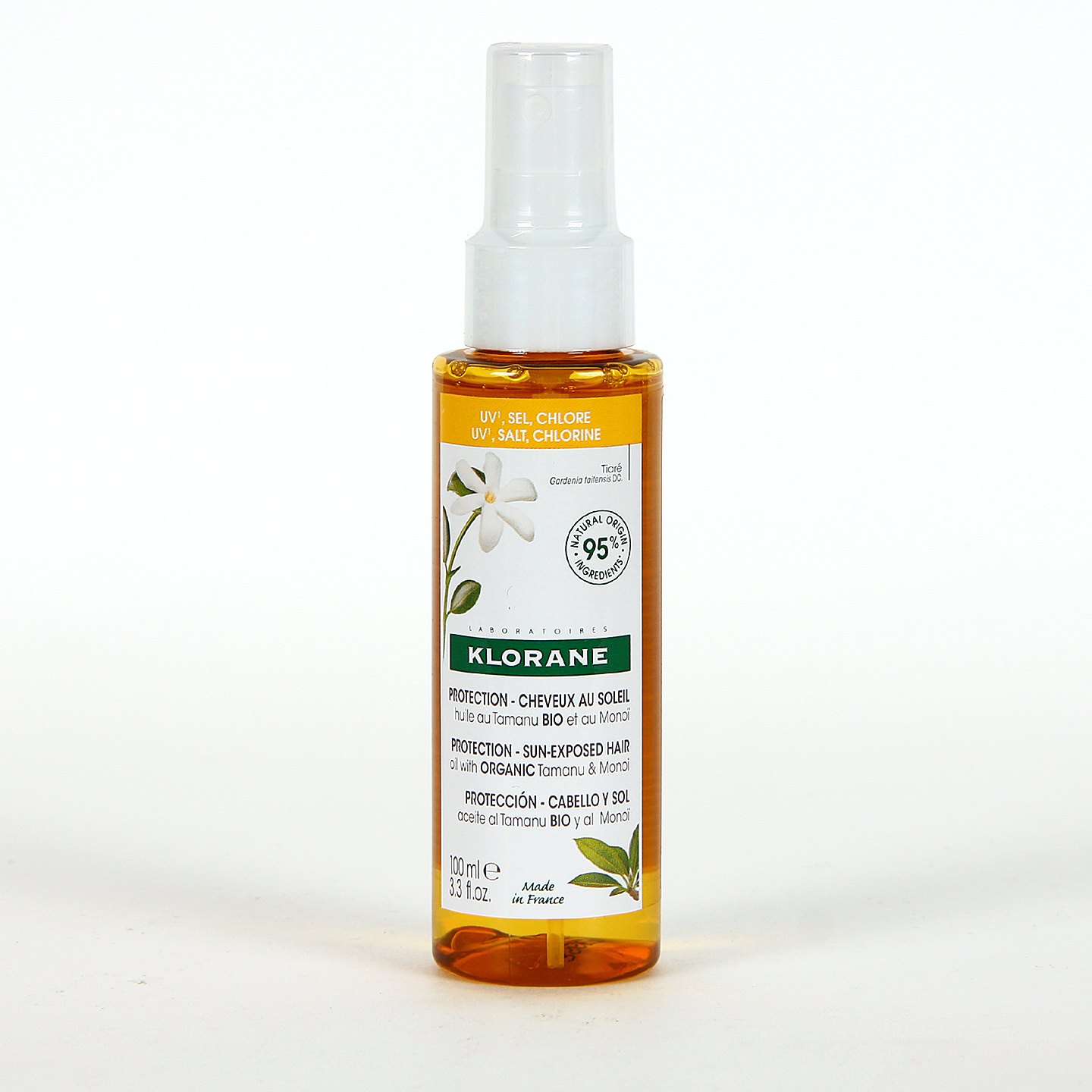Klorane Aceite Protector Capilar tamanu y monoi 100ml Klorane Aceite Protector Capilar tamanu y monoi 100ml