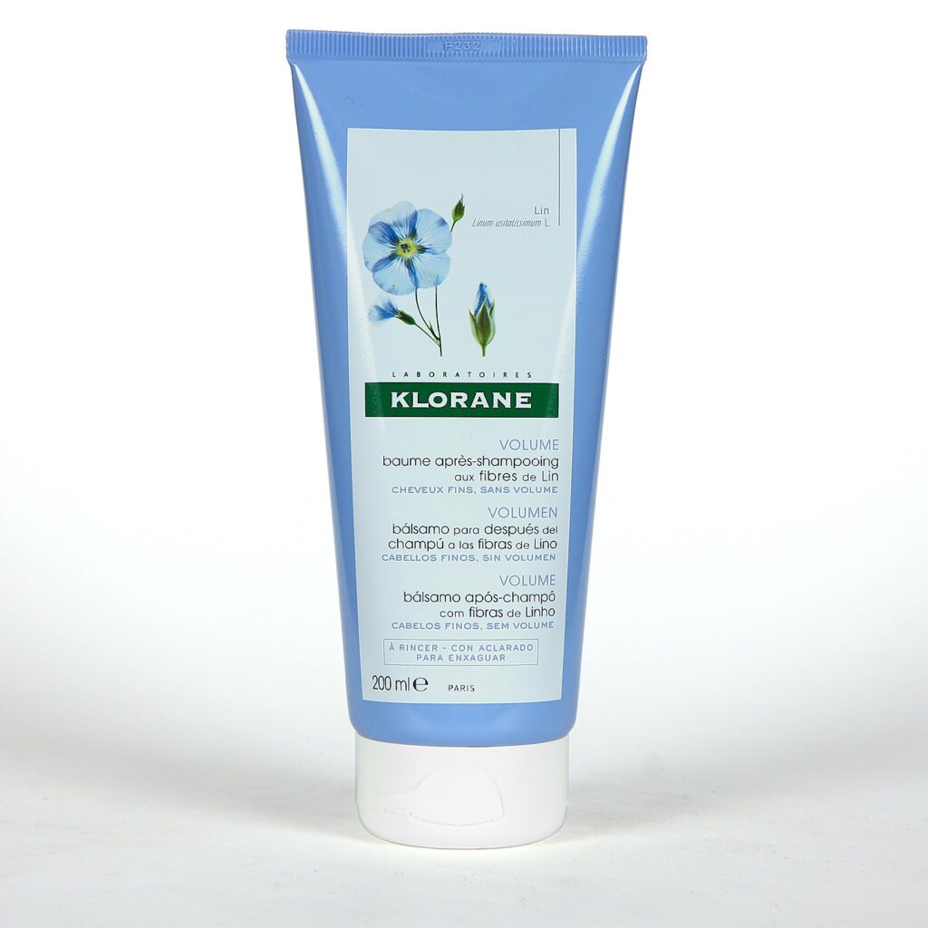 Klorane Bálsamo Fibras de Lino volumen cabello fino 200ml