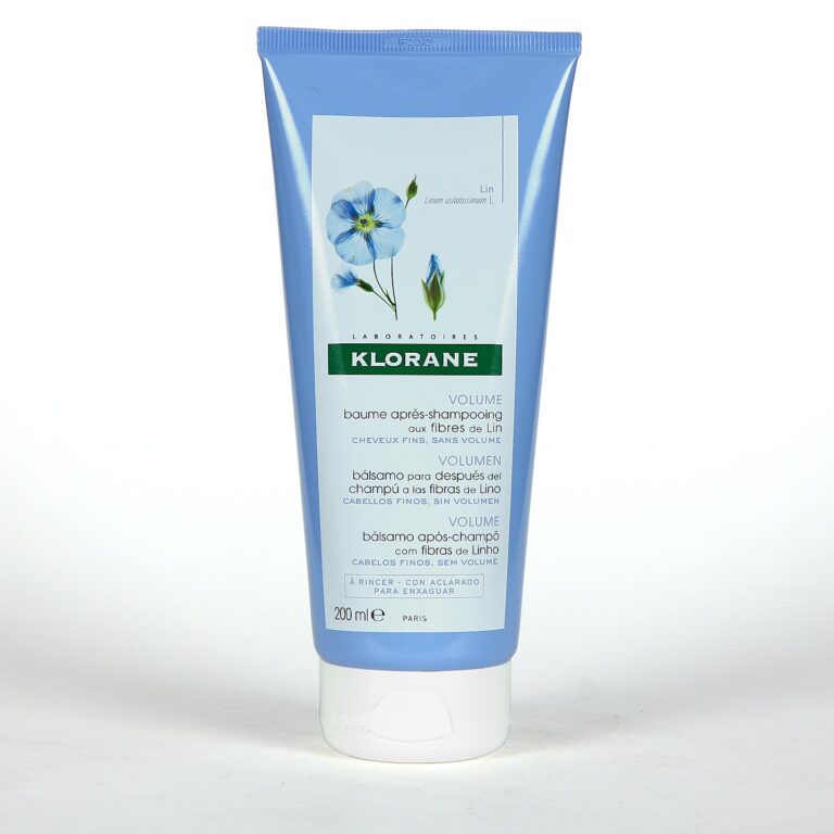 Klorane Bálsamo Fibras de Lino volumen cabello fino 200ml