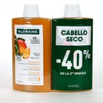 Klorane Champú Mango Duplo nutritivo cabello seco 2x400ml