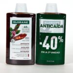 Klorane Champú Quinina Duplo anticaída 2x400ml