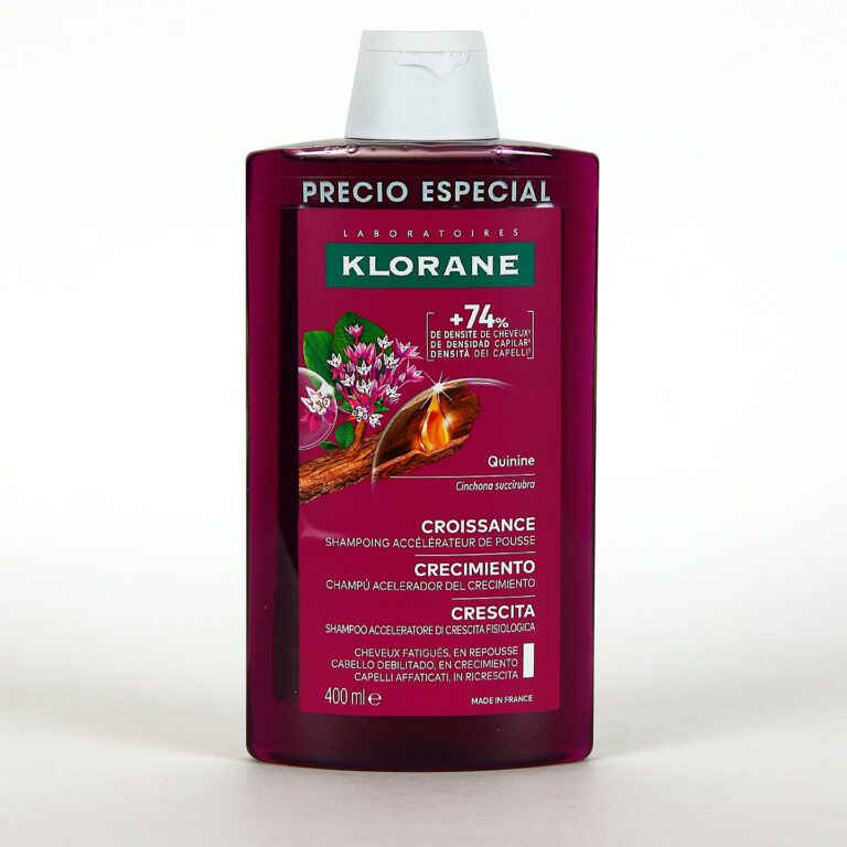 Klorane Champú Crecimiento Quinina Gran Formato 400ml