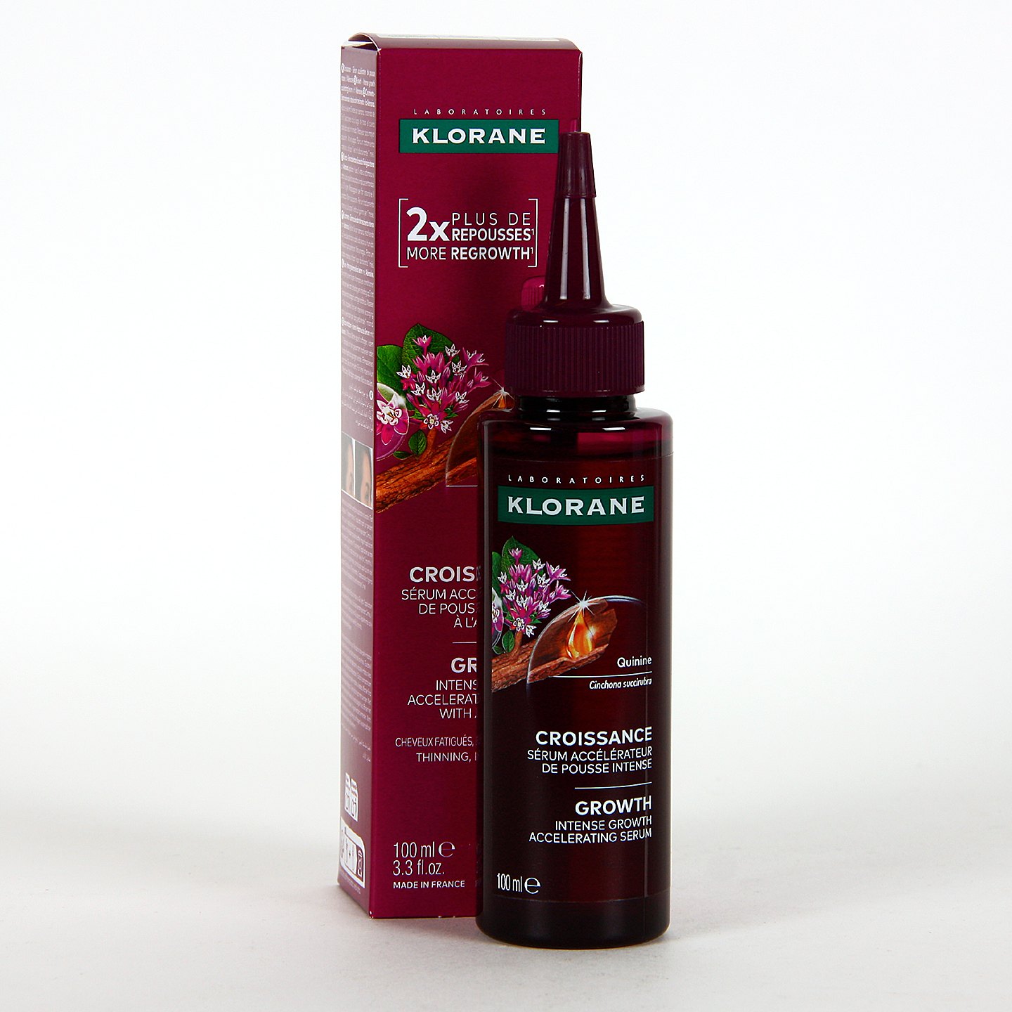 Klorane Sérum Crecimiento Quinina intensivo 100ml Klorane Sérum Crecimiento Quinina intensivo 100ml