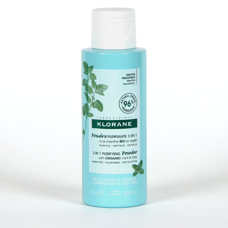 Klorane Polvo Purificante Menta 3 en 1 arcilla 50g