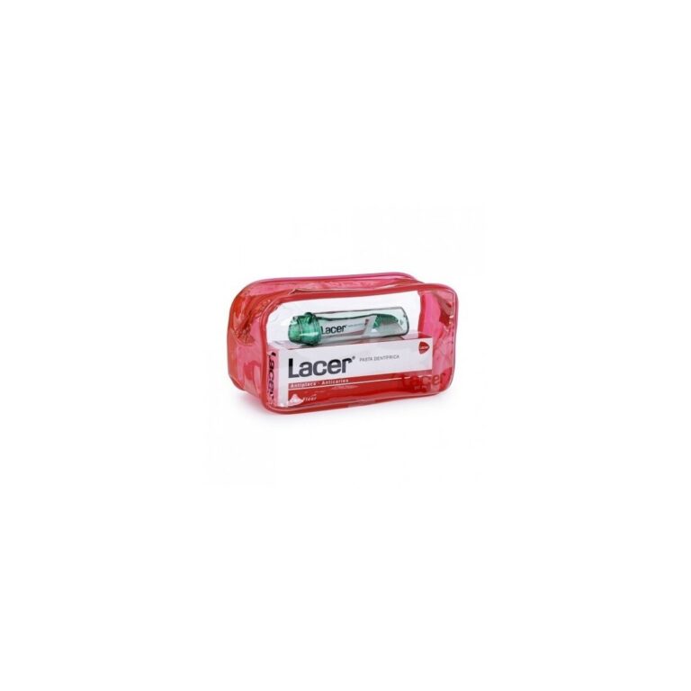 Lacer Neceser Viaje pasta dental y cepillo de dientes