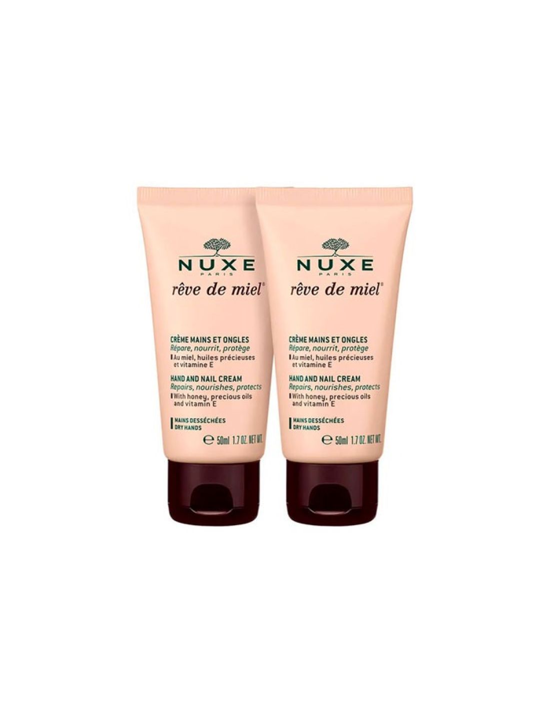 Nuxe Rêve de Miel Duplo Crema Manos con miel 2x50ml Nuxe Rêve de Miel Duplo Crema Manos con miel 2x50ml