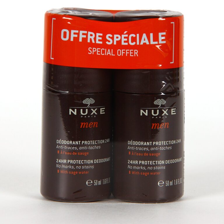 Nuxe Men Desodorante Duplo roll-on sin aluminio 2x50ml