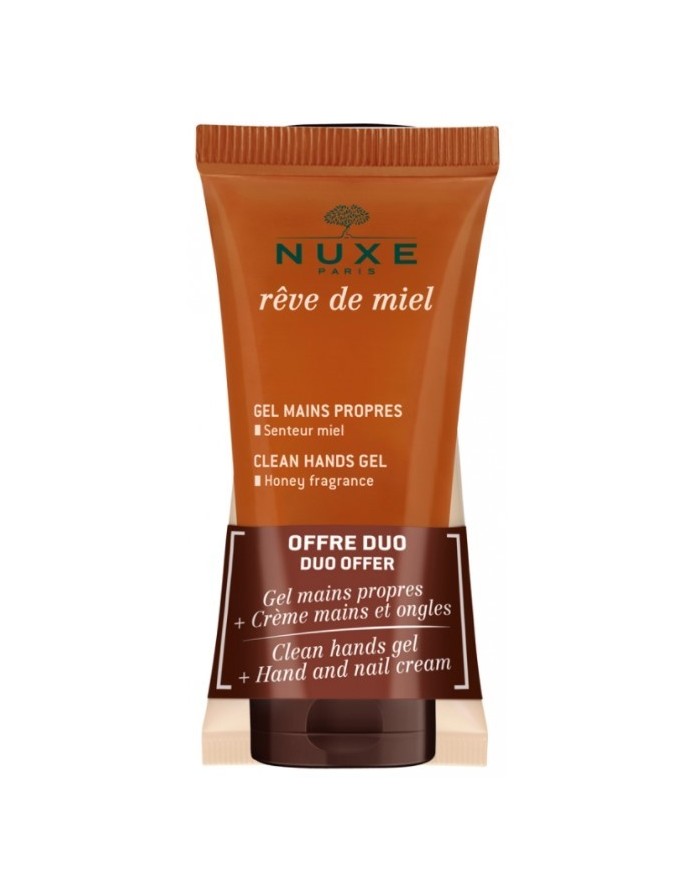 Nuxe Rêve de Miel Duplo Manos gel y crema de manos con miel Nuxe Rêve de Miel Duplo Manos gel y crema de manos con miel