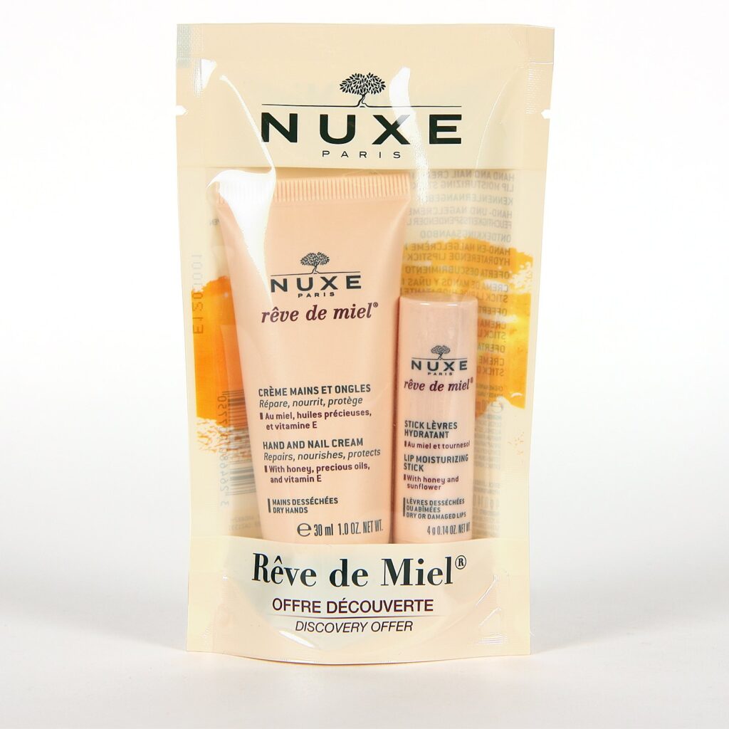 Nuxe Rêve de Miel Pack Manos y Labios crema y stick con miel