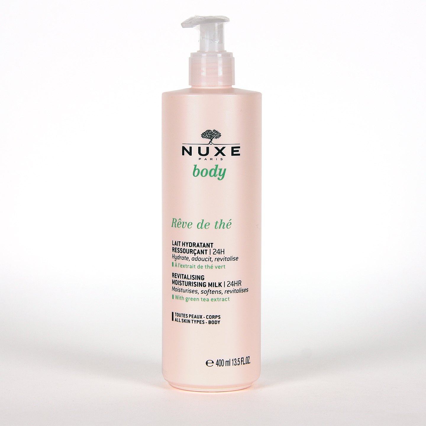 Nuxe Rêve de Thé Leche Hidratante con té verde 400ml Nuxe Rêve de Thé Leche Hidratante con té verde 400ml