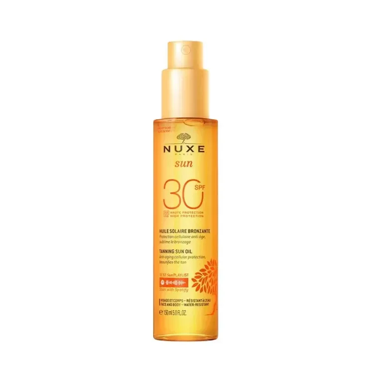 Nuxe Sun Aceite Bronceante SPF30 rostro y cuerpo 150ml