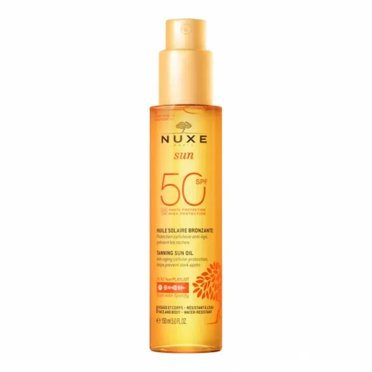 Nuxe Sun Aceite Bronceante SPF50 alta protección 150ml