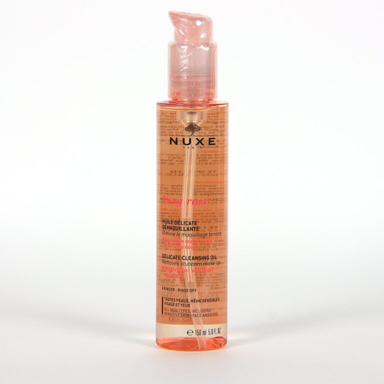 Nuxe Very Rose Huile Desmaquillante delicada sin perfume 150ml
