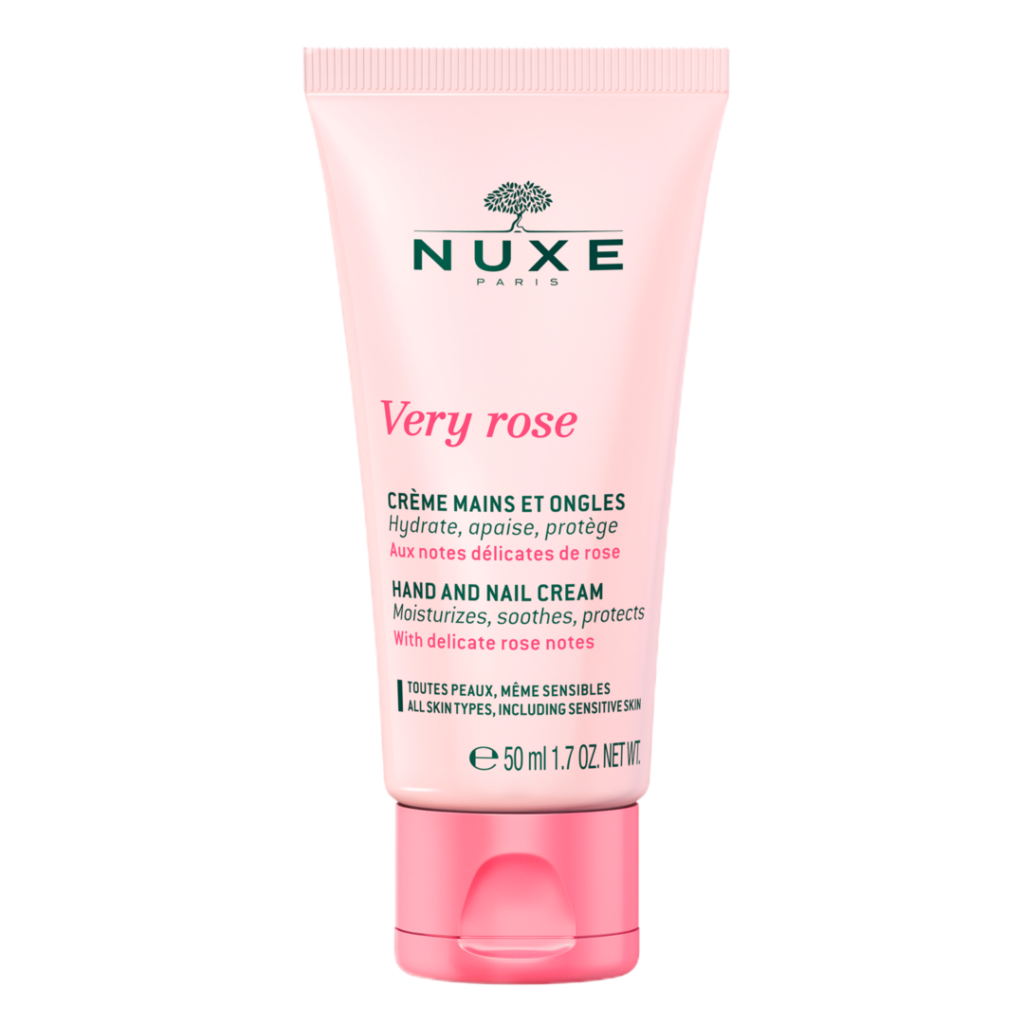 Nuxe Very Rose Hand and Nail Cream con aloe vera y rosa 50ml