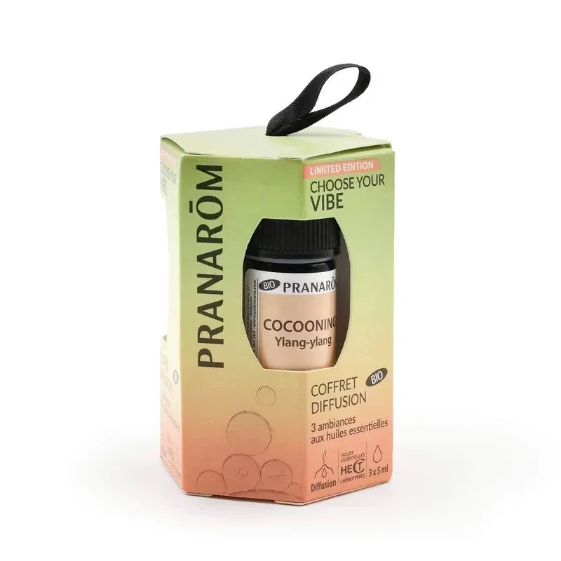 pranarom-coffret-choose-your-vibe-bio.webp Pranarom Cofre Difusion Vibe tres sinergias de aceites esenciales