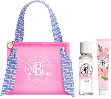 Roger Gallet Neceser Invierno Rose agua perfumada y crema de manos