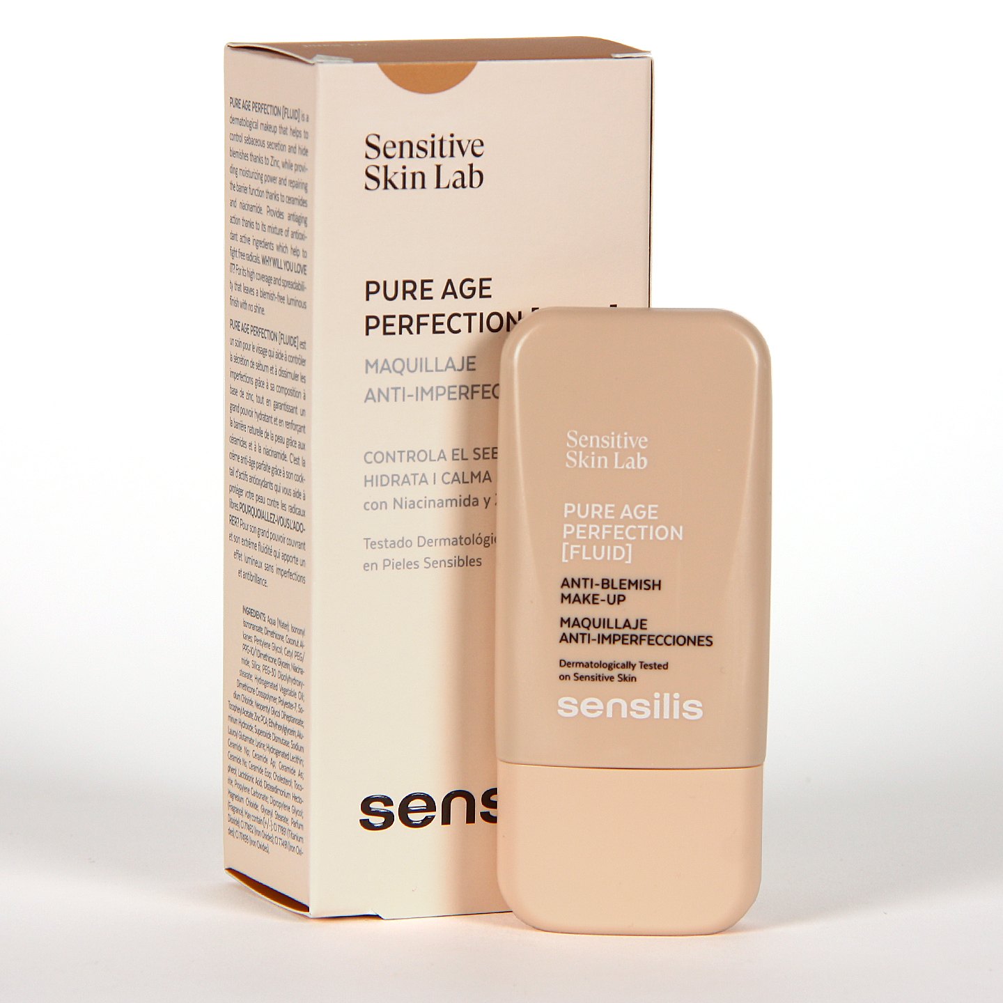 Sensilis Pure Age Perfection Make-Up 02 Sand Sensilis Pure Age Perfection Make-Up 02 Sand