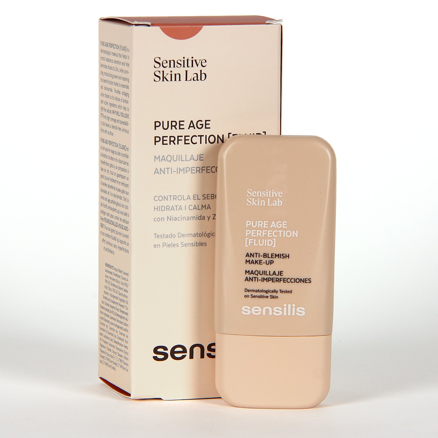 Sensilis Pure Age Perfection Make-Up 05 Pêche Rosé Sensilis Pure Age Perfection Make-Up 05 Pêche Rosé