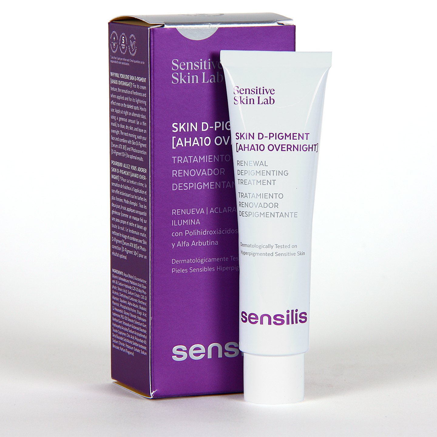 Sensilis Skin D-Pigment AHA10 Overnight Sensilis Skin D-Pigment AHA10 Overnight